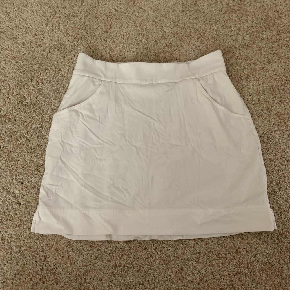 Columbia Classic White Mini Skirt